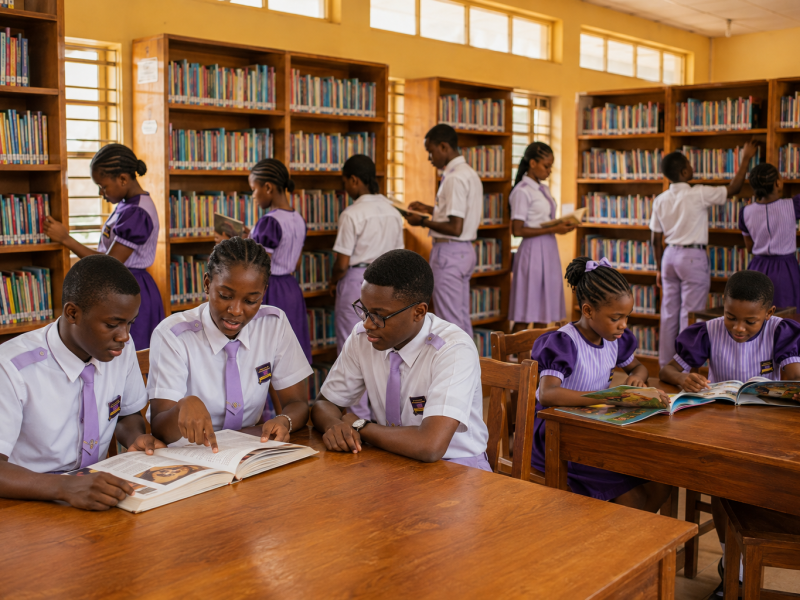 Library and reading room